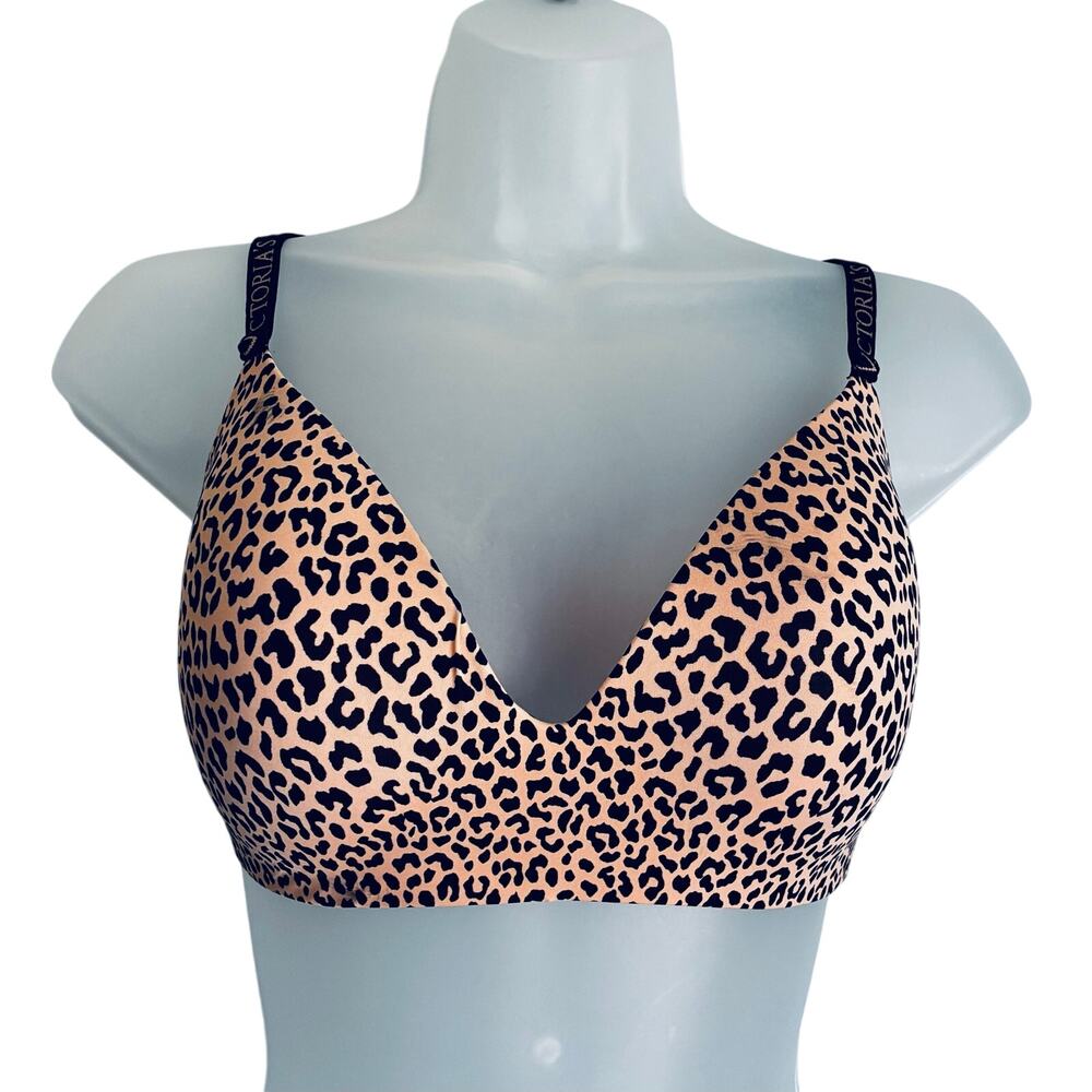 Victoria's Secret Wireless Bra Animal Print 36D NWOT